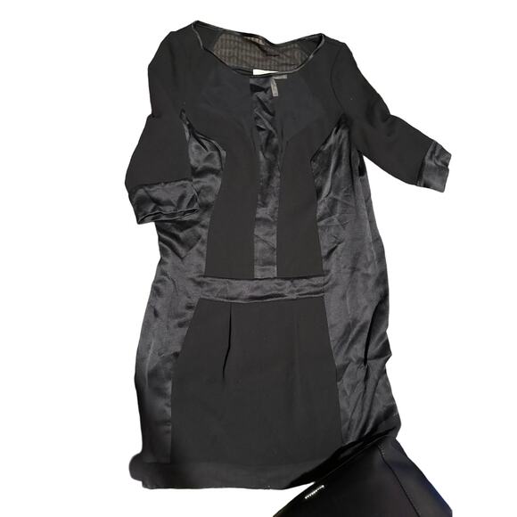 BCBGMAXAZRIA Women's Colorblocked Sheat Dress Size XXS NWT - Picture 1 of 3